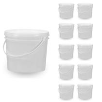 Balde Abc 1.8L Branco 10 Pçs Balde Abc 1.8L Branco 10 Pçs