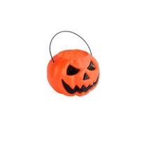 Balde Abóbora Grande Decoração Halloween Cesto Envio24h - JM PLASTIC