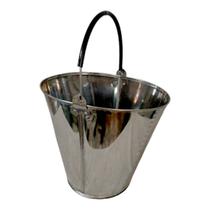 Balde Aço Inox Oval com Alça 15 Litros Multiuso SF35 Balde Aço Inox Oval com Alça 15 Litros Multiuso SF35