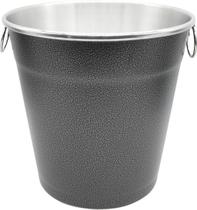 Balde Alumínio para Gelo 8 Litros Craqueada