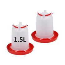 Balde Automático De Água Para Galinhas, Dispositivo De Alimentação Plástico Para Aves, Fornecimento