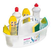 Balde Balaio de Limpeza Oval Com Alça 40x23x12 Cm Plástico