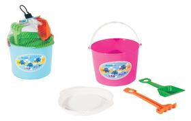Balde Baldinho Kit Praia Com Acessorios Diverplas Brinquedos 1210