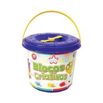 Balde Big Star para Montar Blocos Escolares