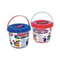 Balde Blocos Criativos - Big Star Balde Blocos Criativos - Big Star