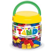 Balde Blocos Tand Kids 200Pcs Balde Blocos Tand Kids 200Pcs