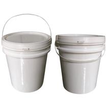 Balde Branco Grande De 5 Litros 2 Pçs