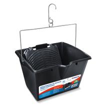 Balde Caçamba Para Pintura 15l Recipiente Plástico Preto Balde Caçamba Para Pintura 15l Recipiente Plástico Preto