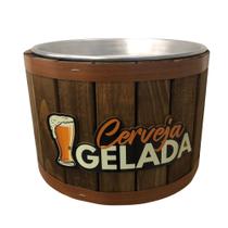 Balde Cervejeira- Armazena E Mantém O Gelo Para A Sua Bebida