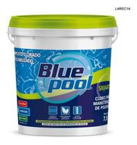 Balde Cloro Piscina Smart Bluepool 7,5kg Estabilizado Multi