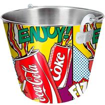 Balde Coca Cola para Garrafa Enjoy 5L COCA024 - Hauskraft