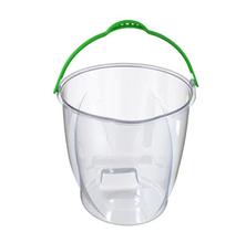 Balde Com Alça 15 Litros Transparente 30Cm - Uninjet