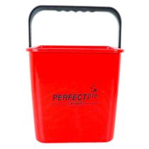 Balde com Alça 4 Litros Vermelho Perfect