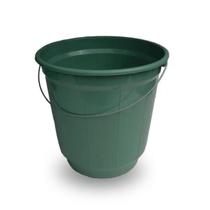 Balde Com Alça Multiuso Resistente Colorido 8 Litros Com 12 Unidades