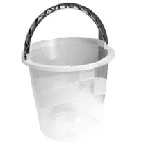 Balde Com Alça Transparente 14L Unidade Balde Com Alça Transparente 14L Unidade