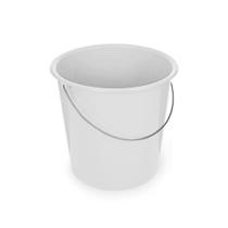 Balde Com Alças 10l Plasvale Branco Balde Com Alças 10l Plasvale Branco
