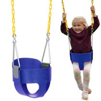 Balde com encosto alto pesado Swing Seat Eastern Jungle Gym