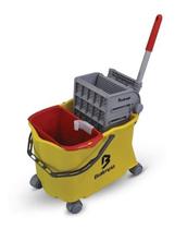 Balde Com Espremedor Carrinho Doblô Flex 20lt Bralimpia Balde Com Espremedor Carrinho Doblô Flex 20lt Bralimpia