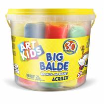Balde com massas 1.5kg - acrilex Balde com massas 1.5kg - acrilex