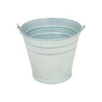 Balde Cônico Multiuso 10 Litros Aço Galvanizado - Gudim