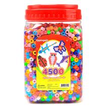 Balde de 1,13 kg por atacado Pony Beads Eppingwin com mais de 4500 miçangas Balde de 1,13 kg por atacado Pony Beads Eppingwin com mais de 4500 miçangas