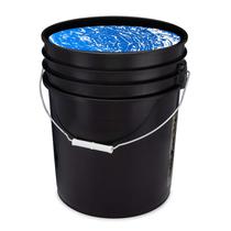 Balde de 5 galões Paint Handy Art UV Neon Event azul