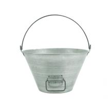 Balde De Aço Inteiriço Metalsul 10 Litros
