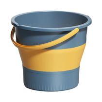 Balde De Água Dobrável Grande 5L 10L Plástico Reforçado Durável Para Lavagem De Carros, Camping E