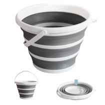 Balde de água dobrável Moodyin 10L/2,6 galões portátil