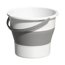 Balde De Água Grande Dobrável 5L 10L Plástico Reforçado Durável Para Lavagem De Carros Camping Pesca