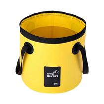 Balde De Água Portátil Dobrável De 20L Para Camping, Viagens De Carro, Caminhadas, Pesca, Jardinagem