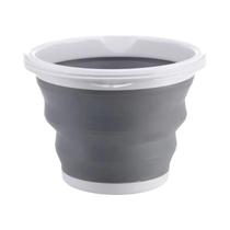 Balde De Água Portátil Dobrável De Plástico Grande 3L Para Lavagem De Carros, Pesca, Camping E