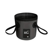 Balde De Água Portátil E Dobrável De 20L Para Camping, Caminhadas, Viagens, Pesca E Lavagem