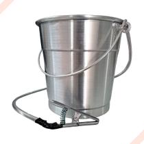 Balde De Alumínio Com Cordoalha Cargas Perigosas limpeza roupas etc