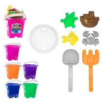 Balde De Areia Praia Regador Acessórios Alta Qualidade