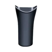 Balde De Armazenamento Multifuncional Para Carro Em Plástico Preto Com Gancho, Suporte Universal