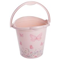 Balde De Bebê Infantil Decorada 8 Litros Plasútil