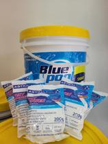 Balde de Cloro Blue Pool 10kg e 5 Pastilhas Cloro Orgânico Astralpool 5 em 1 Multiação