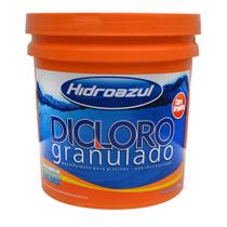 balde de cloro dicloro 10 kg hidroazul para piscinas