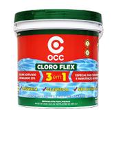 Balde De Cloro Flex OCC 10 Kg Para Limpeza E Manutenção Para Piscina