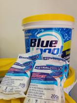 Balde de cloro granulado 7,5 bluepool + 4 pastilhas oxypower 200g