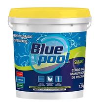 Balde De Cloro Granulado Estabilizado Balde 7,5kg Multiação 3x1 Smart BluePool