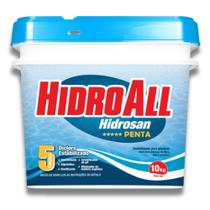 Balde de Cloro Hidrosan Penta 5 Em 1 10kg Hidroall
