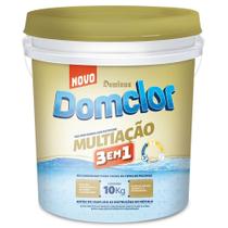 Balde de Cloro Multiação 3 Em 1 10kg Domclor