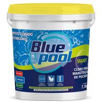 Balde de cloro smart blue pool 7,5 kg