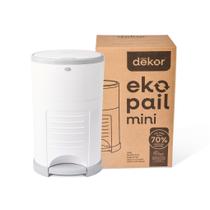 Balde de Fraldas Ecológico Dekor EKO Mini White