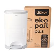Balde de Fraldas Ecológico Dekor EKO Plus - Branco