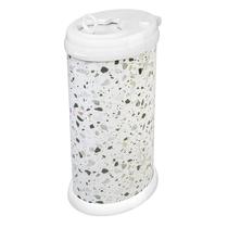 Balde de fraldas Ubbi Steel Odor Locking No Special Bag Terrazzo