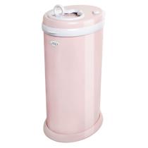 Balde de Fraldas Ubbi Steel - Veda Odor - Cor Rosa Blush