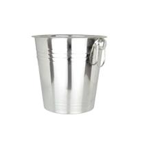 Balde de Gelo 4L em Aço Inox para Servir e Manter Geladas Bebidas Vinho Champagne Long Necks Ideal para Festas Bares e Restaurantes Balde de Gelo 4L em Aço Inox para Servir e Manter Geladas Bebidas Vinho Champagne Long Necks Ideal para Festas Bares e Restaurantes
